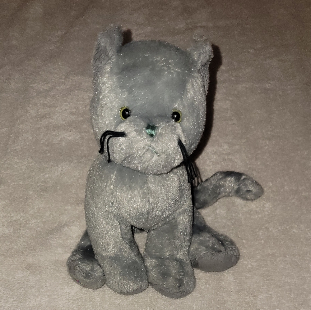 Charcoal Cat Webkins Plush